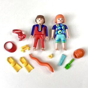Playmobil Figures & Accessories Lot of 12 Diver Man Wetsuit & Girl Beach Wear